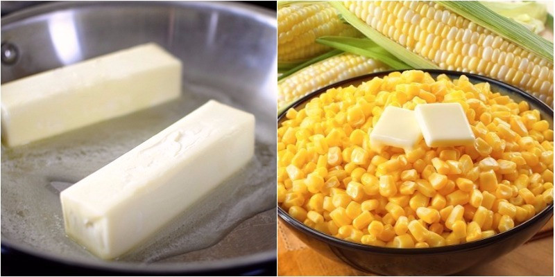 alt text: Chiên xào với bơ